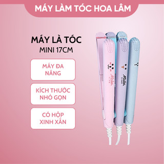 Máy ép tóc mini, máy duỗi tóc, máy là tóc , máy kẹp tóc 3 màu siêu dễ thương, dễ dàng sử dụng
