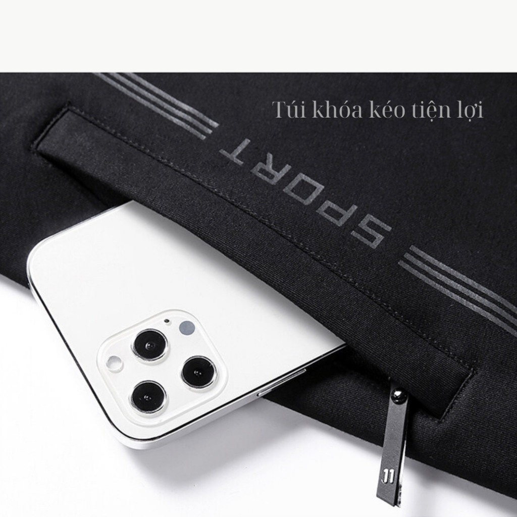 Bộ Quần Áo Thể Thao Nam Cao Cấp Vải Poly Dày Dặn Thời Trang Siêu Đẹp VESCA J19