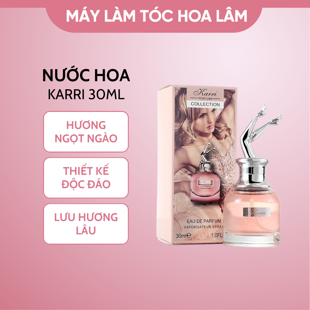 Nước hoa Nữ KARRI Perfume Collection 30ML - Nước hoa chân dài cô gái