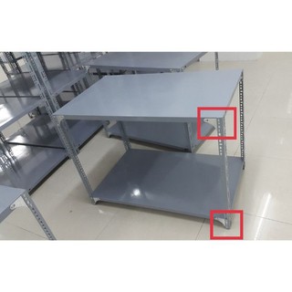 ⭐(RỘNG 30,40,50_ DÀI 60,80,1M,1.2M,1.5M)⭐(V3 X cao 80cm X 2 tầng) Kệ sắt mâm sắt v lỗ V3x3cm sơn tĩnh điện vê lỗ