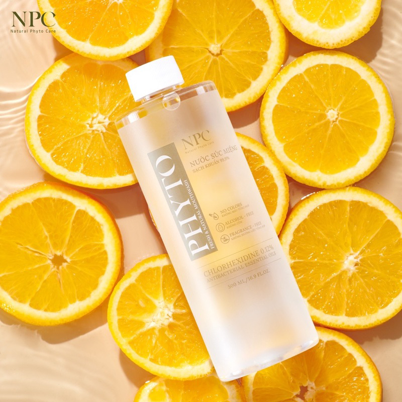 Nước Súc Miệng Phyto NPC Làm Sạch Răng Miệng Ngăn Ngừa Hôi Miệng Hơi Thở Thơm Mát Sảng Khoái 250ml