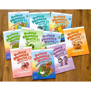 Học liệu dạy bé chữ cái từ vựng tiếng anh Phonic oxford