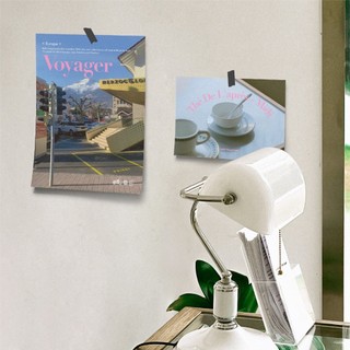 Ảnh trang trí poster dán tường decor vintage aesthetic postcard bưu thiếp tranh giấy treo phòng bàn học hàn quốc kpop