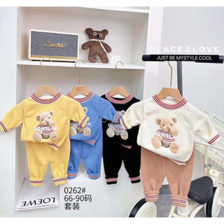 Bộ quần áo len cho bé trai, set bộ len cho bé trai bé gái size 66-90
