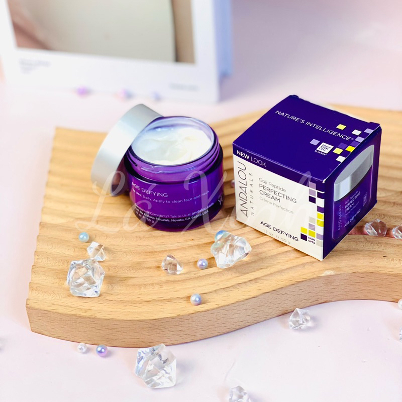 Sữa rửa mặt - Kem Andalou cấp nước, sáng da, chống lão hoá