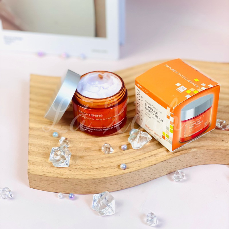 Sữa rửa mặt - Kem Andalou cấp nước, sáng da, chống lão hoá