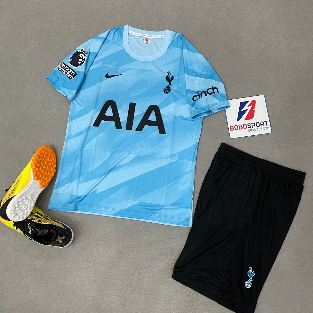 Bộ quần áo bóng đá Tottenham xanh ngọc TM 2024ND-FLG N.H.A Noroom