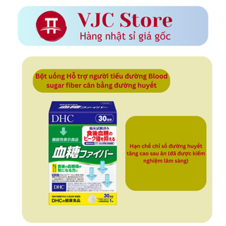 Bột uống Hỗ trợ người tiểu đường Blood sugar fiber cân bằng đường huyết 30 ngày