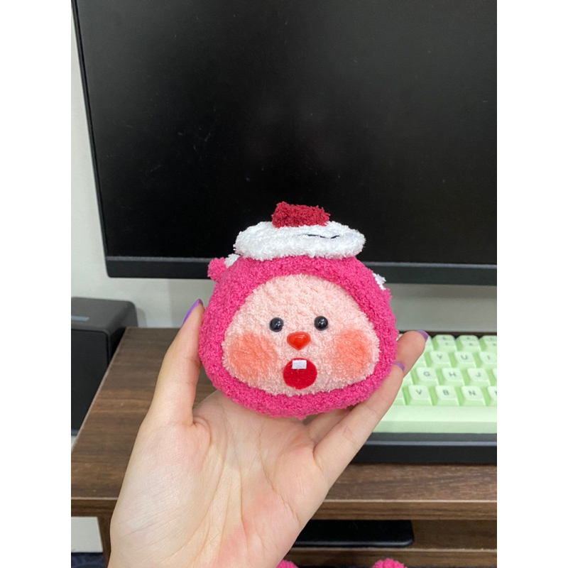 Loopy Gấu Dâu lotso len xù làm móc khoá…