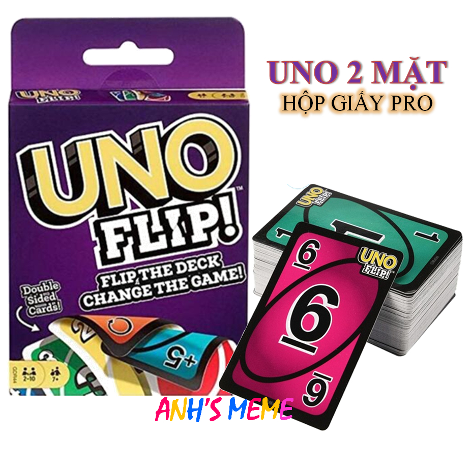 Uno Flip mở rộng 112 lá bán sỉ