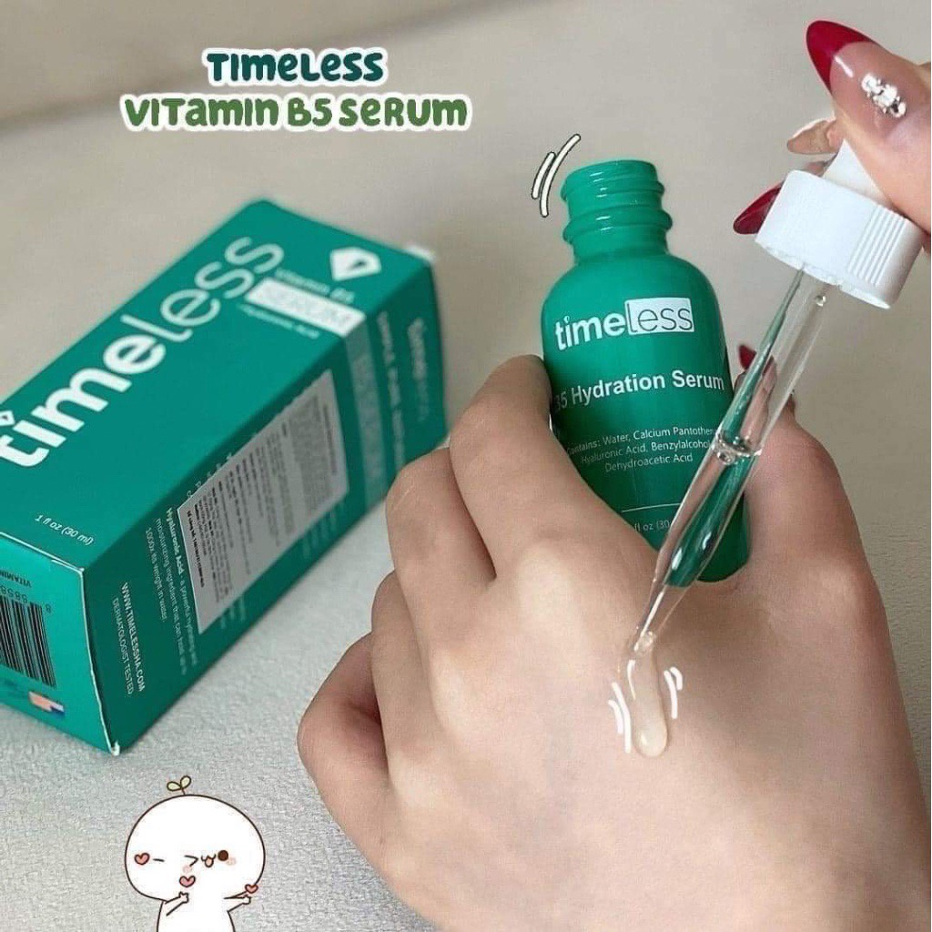 Serum Timeless B5 30ml Cấp Ẩm, Phục Hồi Da B5 Hyaluronic Acid