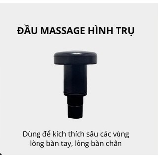 ( Kèm theo máy ) đầu massage phẳng dùng để thư giãn và định hình các bắp cơ - kèm theo theo máy