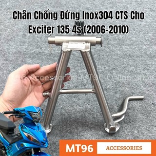 Chân chống đứng inox cts cho exciter 135 4s , ex 2010 chuẩn inox304