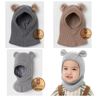 Mũ len chùm đầu h&m cho bé sz 2m-4y