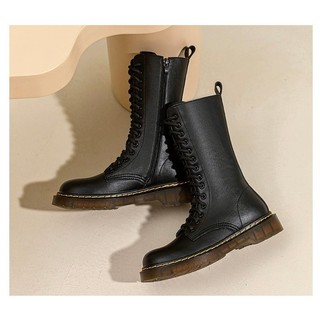 Combat Boots 14 lỗ xỏ - Boots da bò nữ (genuine leather)