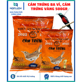 Cám trứng ba vì, cám trứng vàng 500gr - thức ăn cho chim
