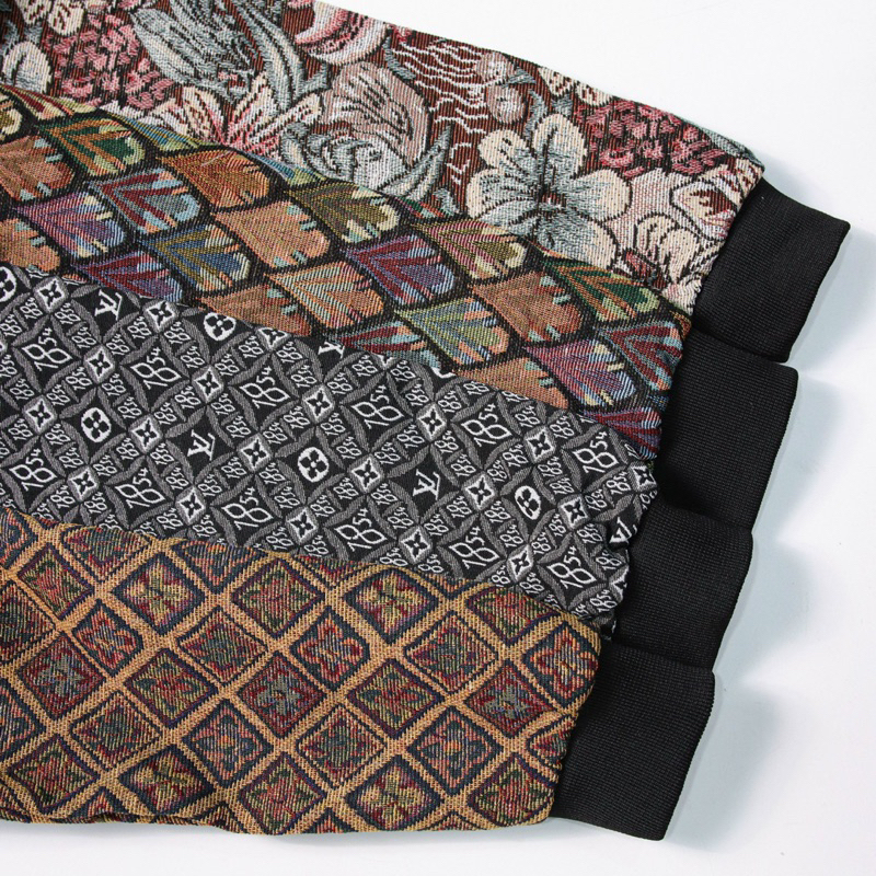 ÁO KHOÁC BOMBER NAM NỮ HOẠ TIẾT DỆT VẢI BỐ UNI LÓT DÙ