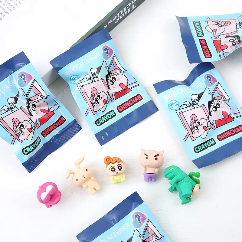 Túi bí ẩn Gôm tẩy mini Cu Shin xinh xắn