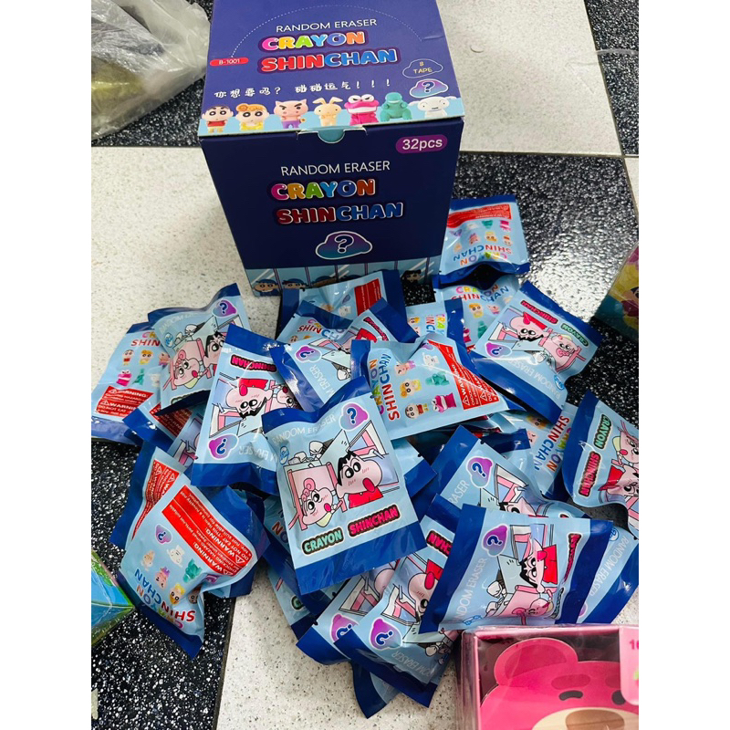 Túi bí ẩn Gôm tẩy mini Cu Shin xinh xắn