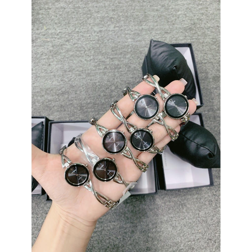 Đồng hồ nữ dây thép Citizen EX1420-50E