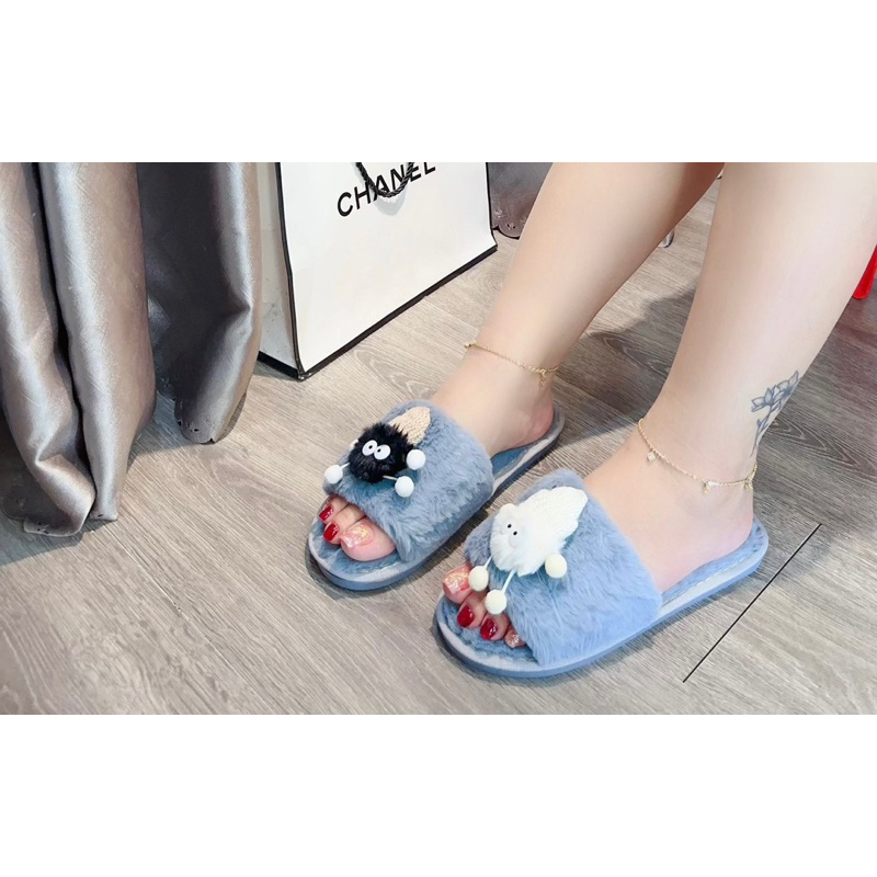 Dép lông nhím qc mang siu êm FULL BOX 📦