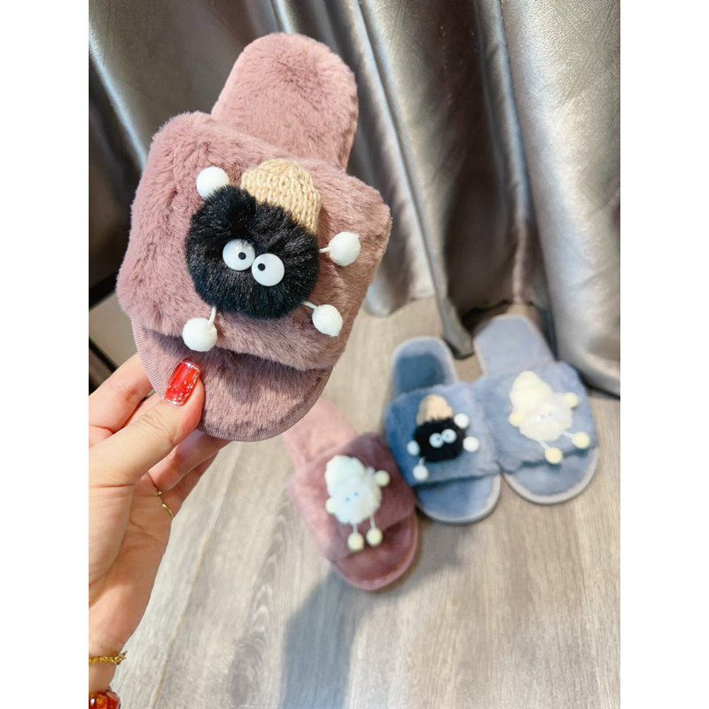 Dép lông nhím qc mang siu êm FULL BOX 📦