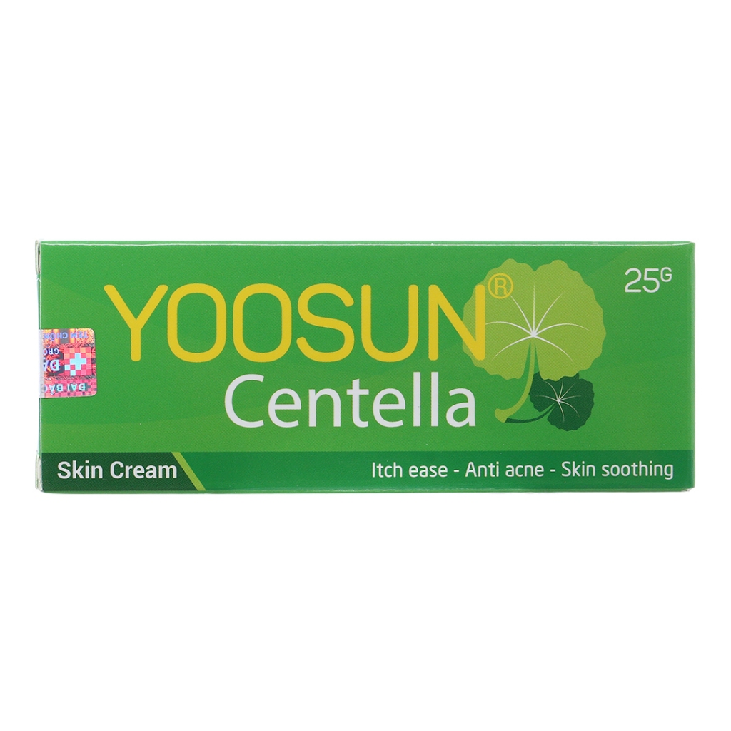 Kem Yoosun rau má dịu ngứa, ngừa mụn, mát da tuýp 25g