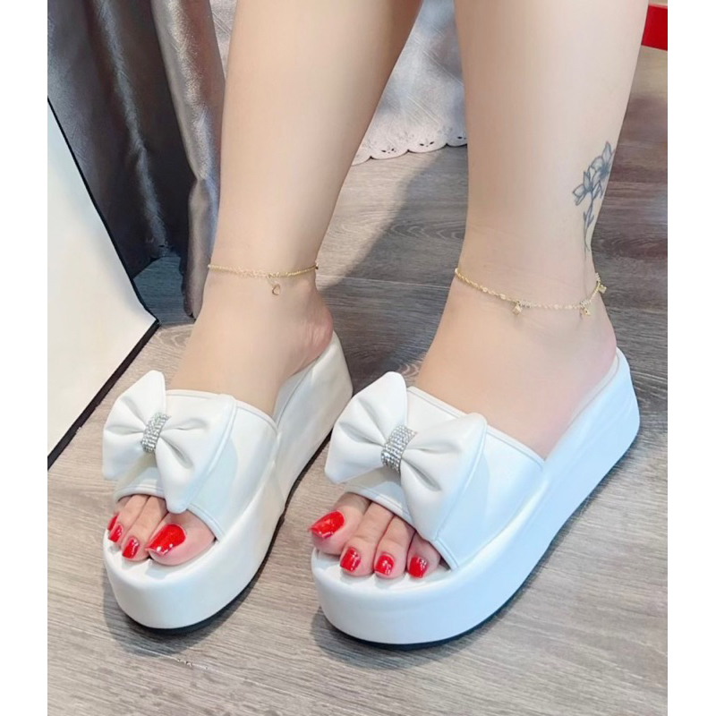 Xuồng nơ phồng Da lụa cao cấp bao êm cao 5F chuẩn fom FULL BOX  📦