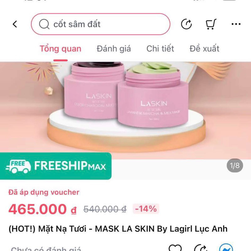 Mặt nạ tươi thanh lọc, tẩy sạch bã nhờn & mụn đầu đen L.A Girl