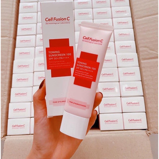 Kem chống nắng Cell fusion C hồng spf 50+ PA++++