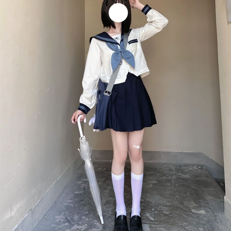 Set seifuku tay ngắn/tay dài đồng phục Nhật Bản