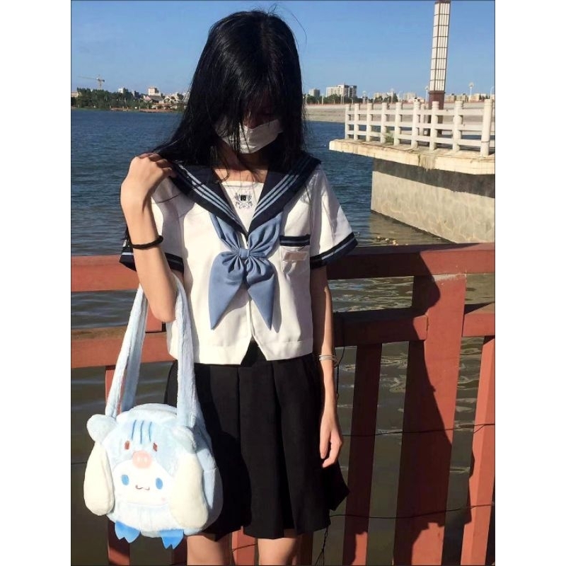 Set seifuku tay ngắn/tay dài đồng phục Nhật Bản