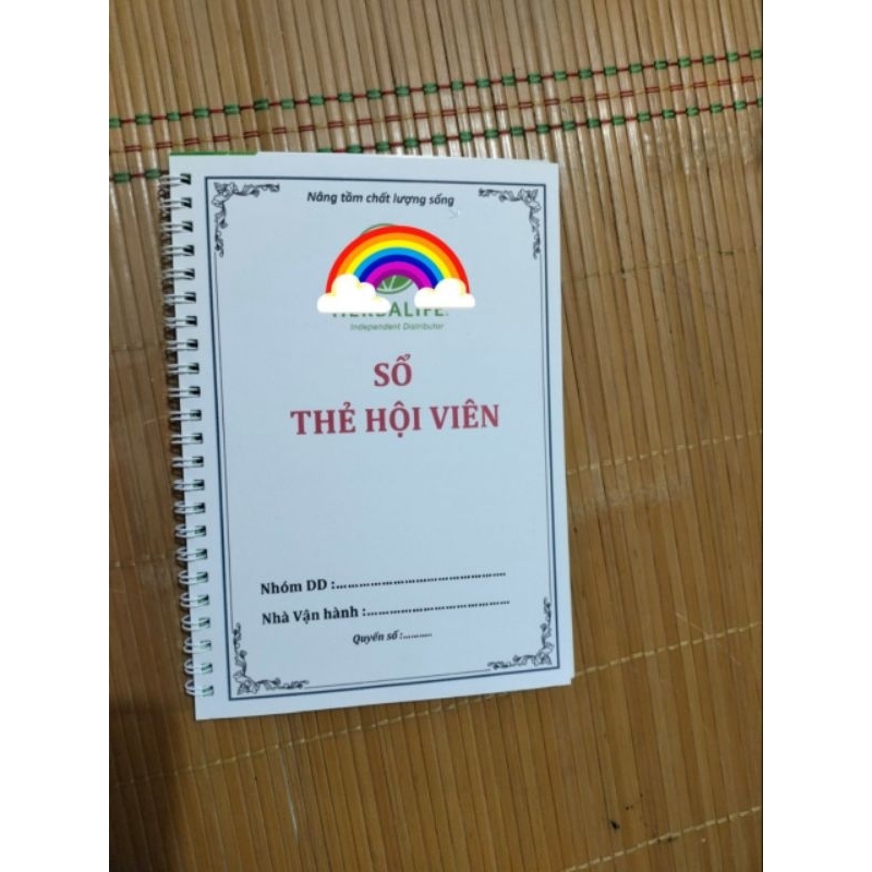 Sổ theo dõi sinh hoạt hội viên nhóm dinh dưỡng