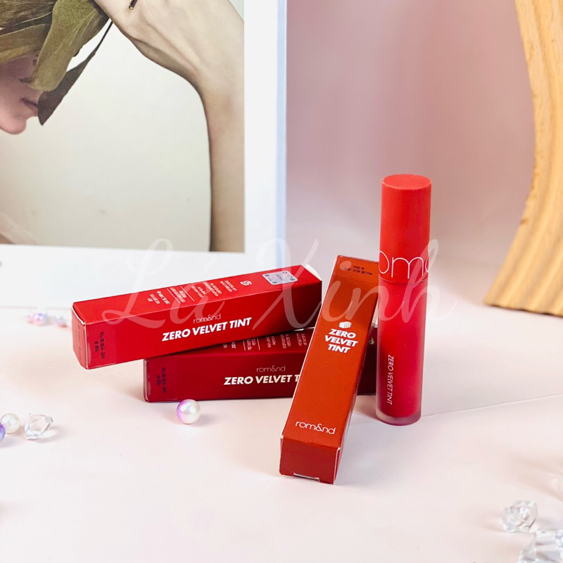 Son Rom&nd Zero Velvet Tint 5.5g Mềm Mượt, Mịn Mướt Như Nhung Hàn Quốc