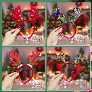Bờm tóc noel tuần lộc, bờm lò xò