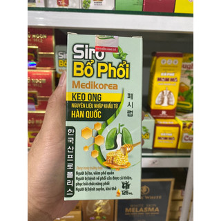 Siro bổ phổi medikorea -hỗ trợ người bị ho viêm phế quản