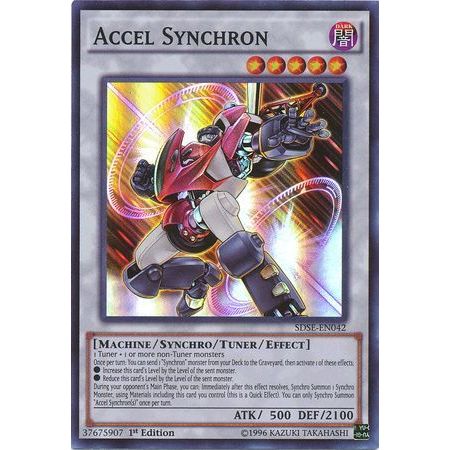 Thẻ bài Yugioh Accel Synchron - SDSE-EN042 - Super Rare 1st Edition
