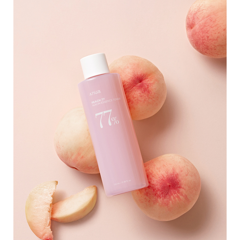Toner làm sạch,dưỡng sáng,cấp ẩm ANUA PEACH 77 NIACIN ESSENCE TONER