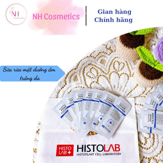 Sample sữa rửa mặt dưỡng ẩm trắng da water max foam cleanser histolab