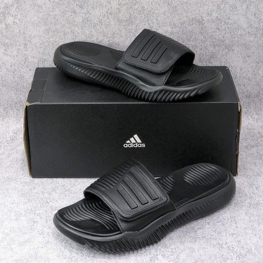 Dép Adidas Alphabounce Ver 2 quai dán chống trơn êm chân Full box