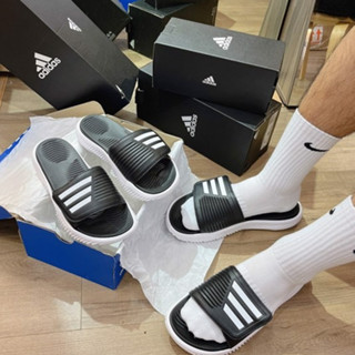 (CHÍNH HÃNG) Dép Adidas Alphabounce Ver 2 quai dán chống trơn êm chân Full box