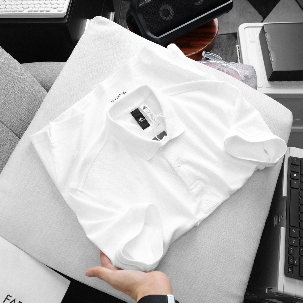 Áo Thun Nam POLO ADIDAS TRƠN BASIC - Vải Cá Sấu Dệt Kim Xịn Nhẹ Mát Cao Cấp DV Hàng Xuất Xịn Chính Hãng CÓ BIG SIZE