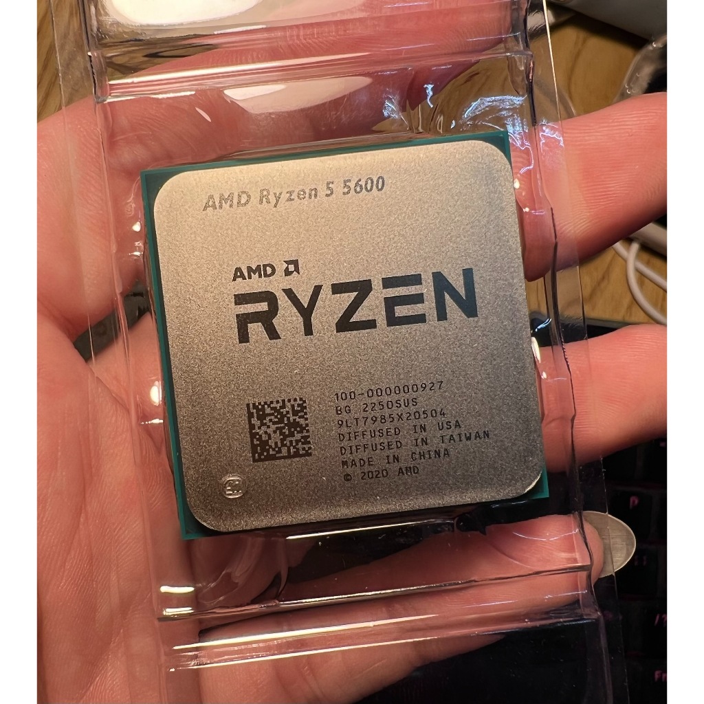 CPU RYZEN 5 5600 TRAY NEW - BẢO HÀNH 12 THÁNG LỖI 1 ĐỔI 1