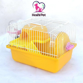 Lồng hamster đầy đủ phụ kiện Hoshi Pet LH04, Lồng hamster mini