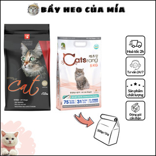 Thức ăn cho mèo - hạt catsrang & catseye cho mọi lứa tuổi 500gr 1kg