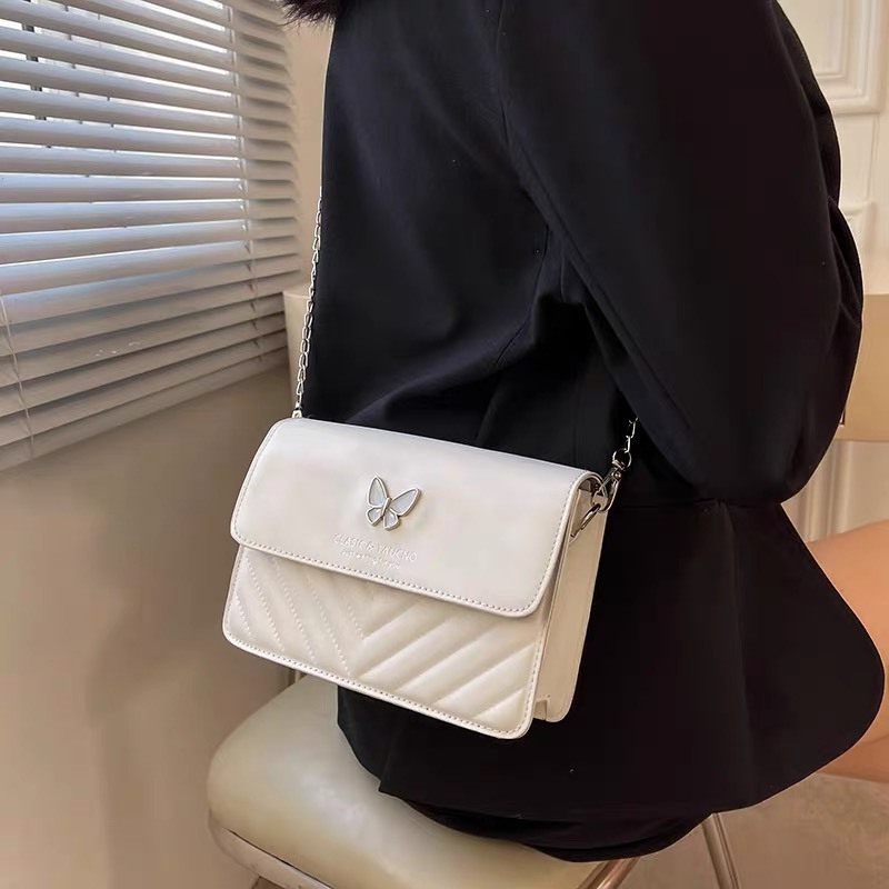 Túi đeo chéo nữ dáng vuông mẫu mới đẹp phong cách thời trang hàn quốc giá rẻ DC0147