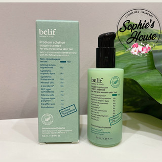 50ml - Tinh chất ngăn ngừa mụn Belif Problem Solution Essence