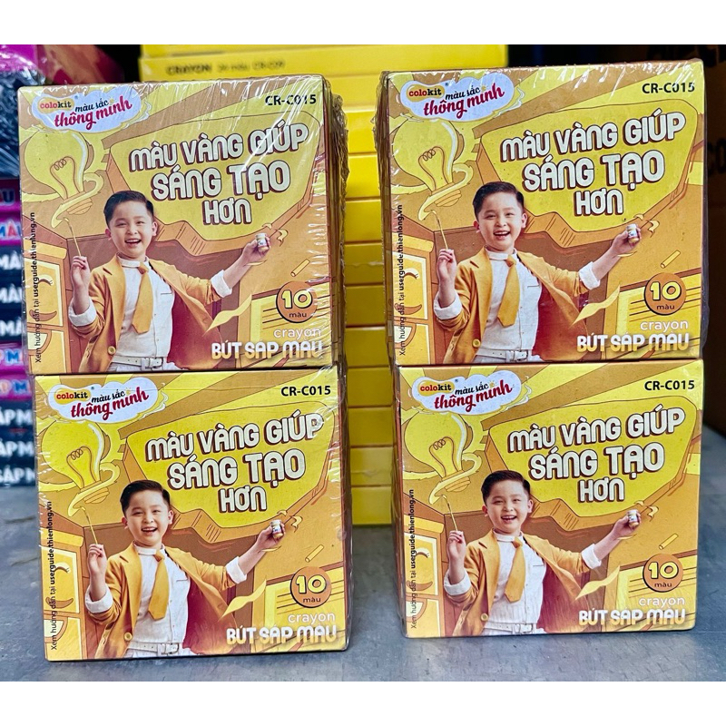 Sáp 10 màu sáng tạo Colokit Thiên Long