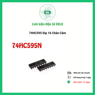 74hc595 dip 16 chân cắm hc595 74595