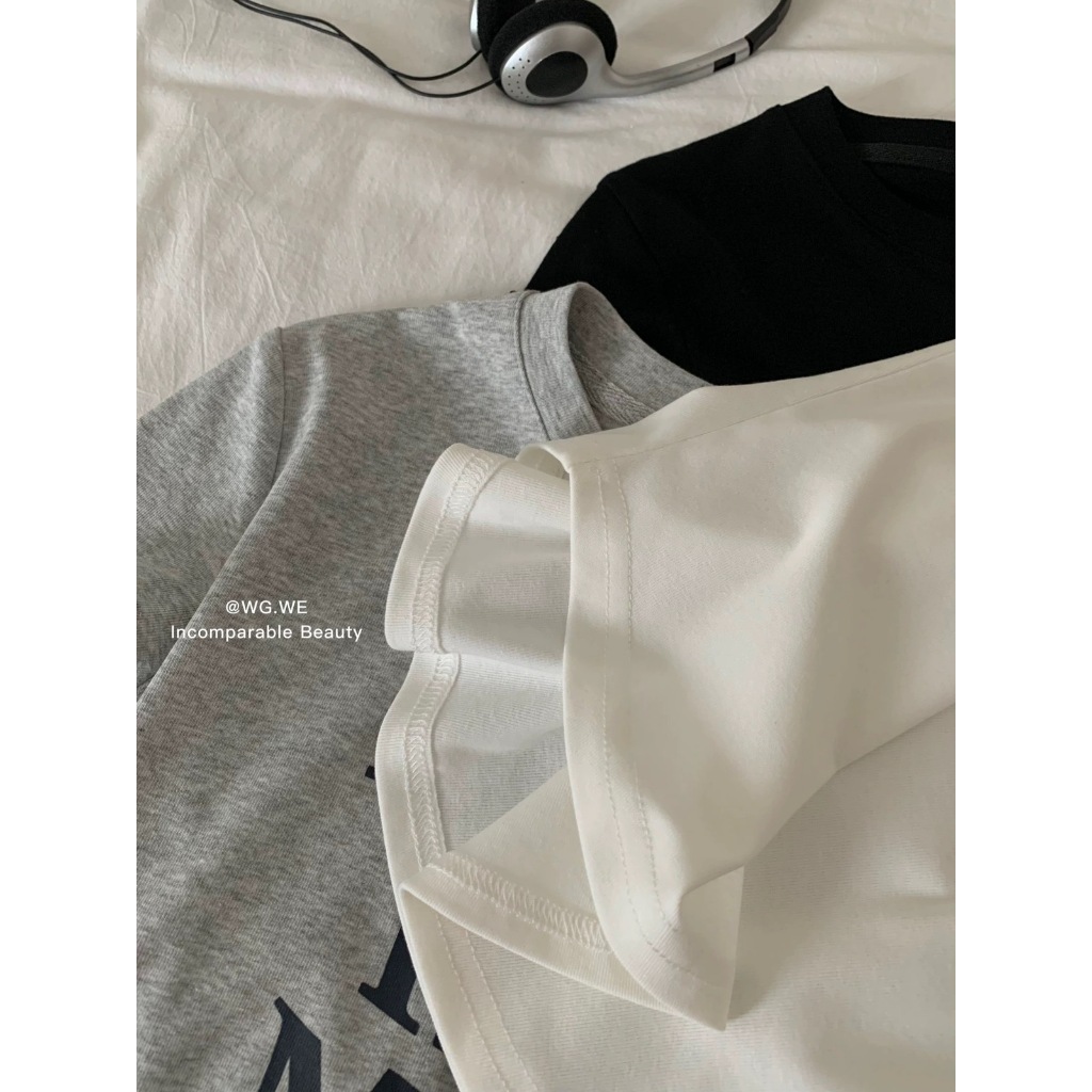Áo thun baby tee chất cotton chữ Love has WGWE - Nhakholiti - AT2362